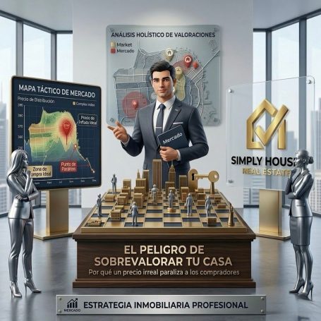 El peligro de sobrevalorar tu casa: Por qué un precio irreal paraliza a los compradores